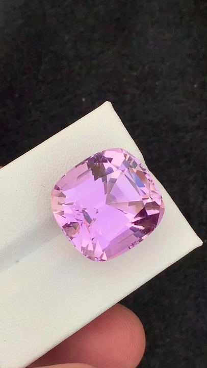 15.2Ct Natural Pink Kunzite From Afghanistan